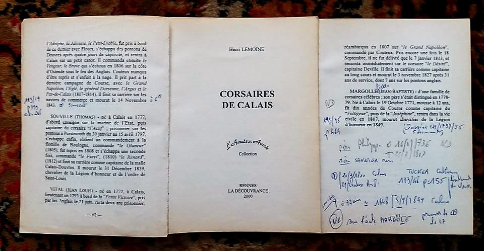 Corsaires de calais henri lemoine