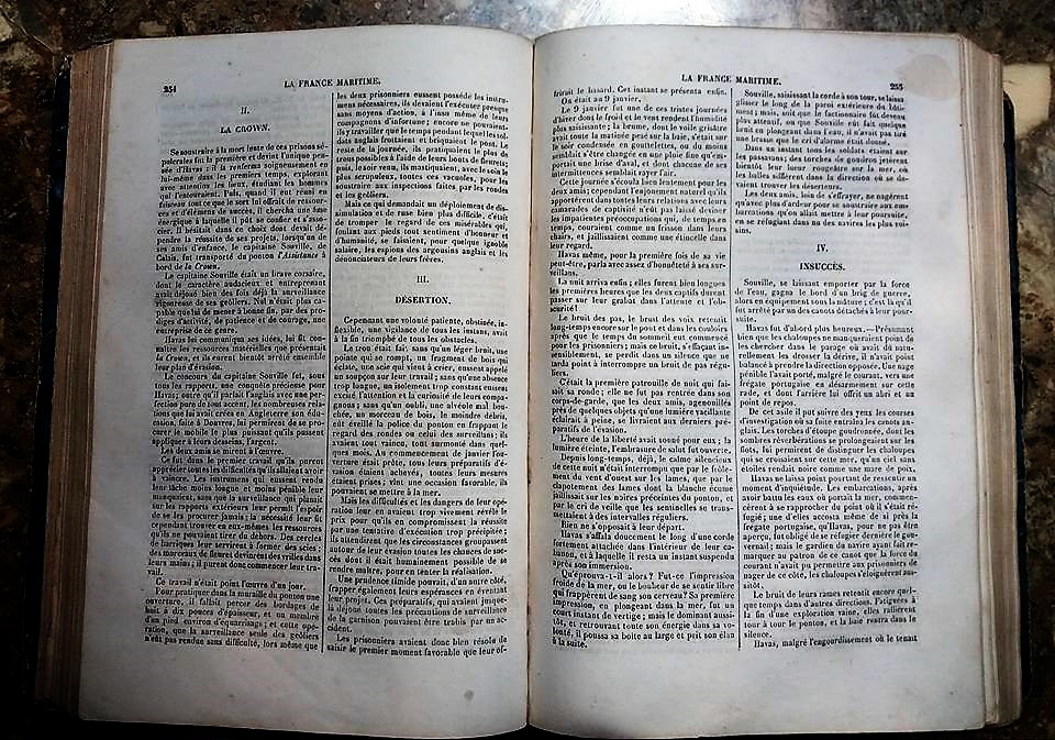 La france maritime recit de la vie de tom souville par amedee grehan la france maritime