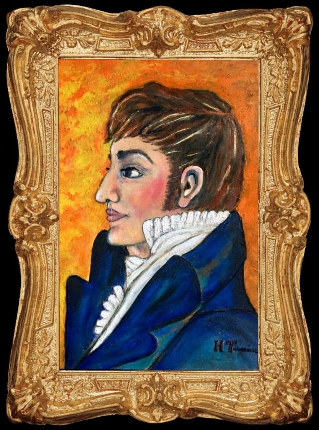 Portrait du corsaire tom Souville à Calais