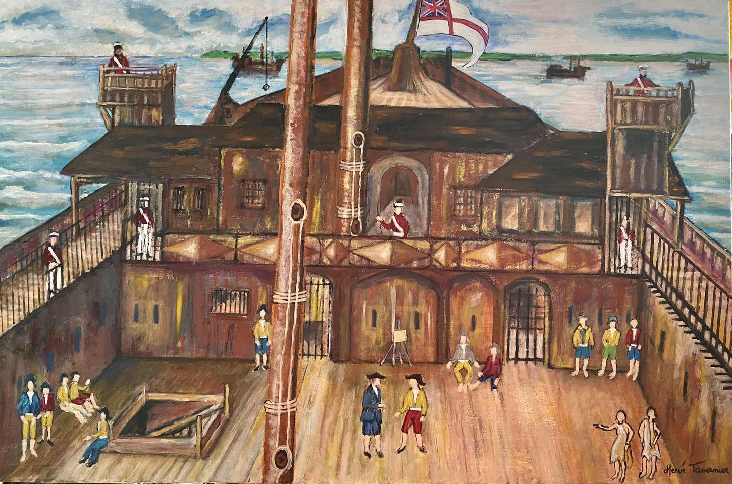 Prison flottante ponton anglais tom souville