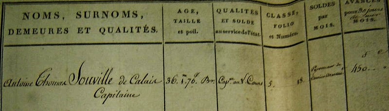 Role de tom souville corsaire calaisien